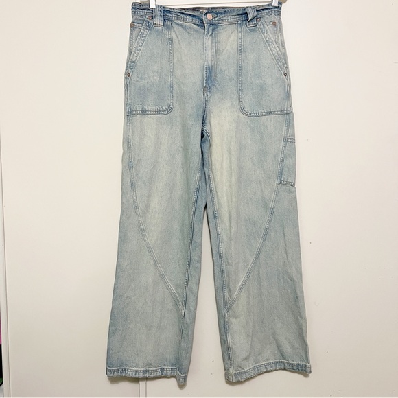 We The Free Denim - We the Free Baggy Wide Leg Jeans 30